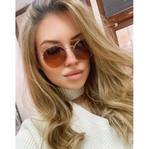 Ray-Ban Rb3648 Marshal 9070/51 Gold Gradient Brown 51mm Double Bridge